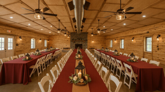 Blue springs ranch dinning room