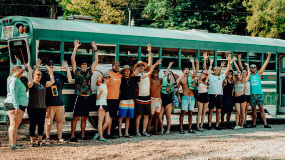 Ozark outdoors cbus with people