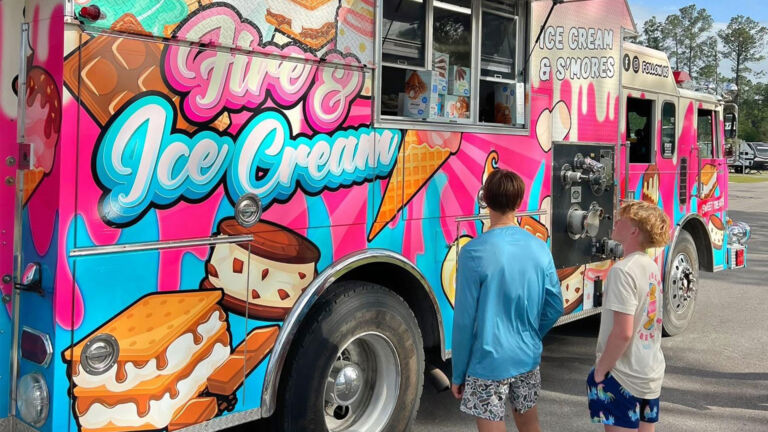 Ice cream truck